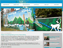 Tablet Screenshot of lackaffen.de